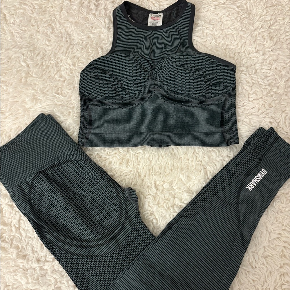 Green Gymshark Set